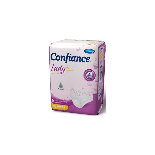 HARTMANN CONFIANCE LADY SLIP ABSORBANT 5 GOUTTES MEDIUM 8