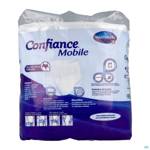 HARTMANN CONFIANCE MOBILE ABSORPTION  6 SLIP ABSORBANT  M 14