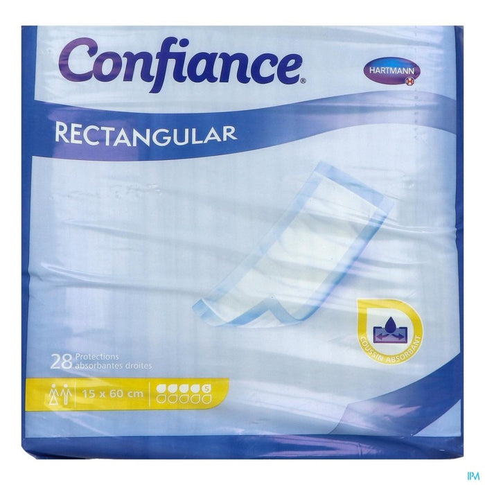 HARTMANN CONFIANCE RECTANGULAR COUCHE DROITE 5 GOUTTES 28