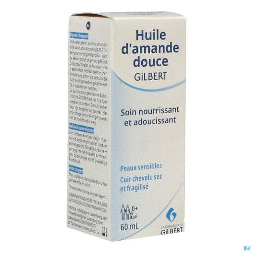 LABORATOIRES GILBERT BEBE HUILE AMANDE DOUCE  60ML