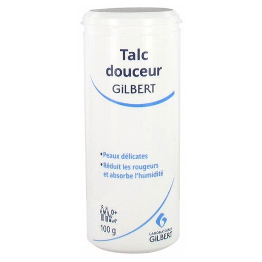 LABORATOIRES GILBERT TALC DOUCEUR POUDREUSE 100G