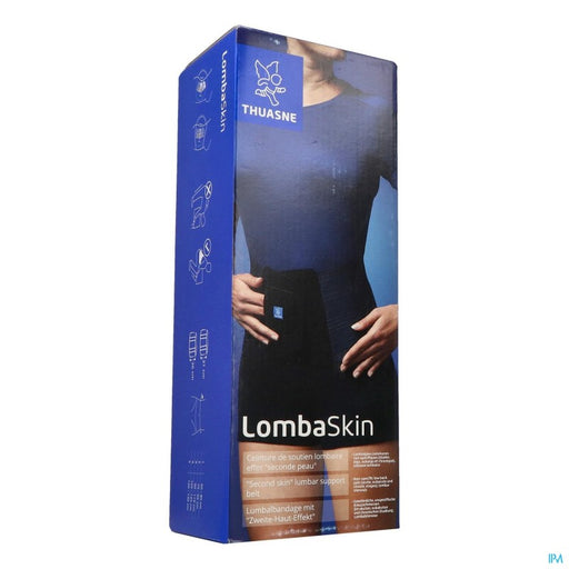 LOMBASKIN CEINTURE SOUTIEN LOMBAIRE 21CM NOIRE BLEUE T5