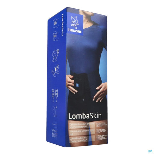 LOMBASKIN CEINTURE SOUTIEN LOMBAIRE 26CM NOIRE BLEUE T3