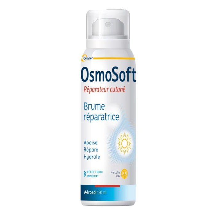 Aérosol OsmoSoft 150ml brume réparatrice cutanée, apaise, répare et hydrate, effet froid immédiat, ne colle pas