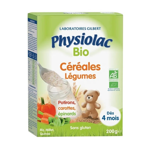 PHYSIOLAC BIO CEREALES LEGUMES +4MOIS 200G