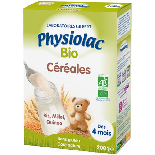 PHYSIOLAC BIO CEREALES NATURE +4MOIS 400G