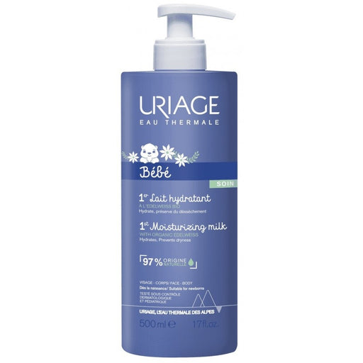 URIAGE BEBE 1ER LAIT HYDRATANT EDELWEISS BIO 500ML